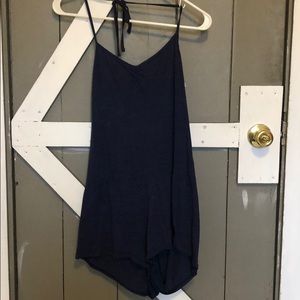 American Apparel romper in navy blue